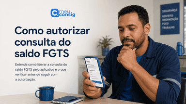 Como autorizar consulta do saldo FGTS