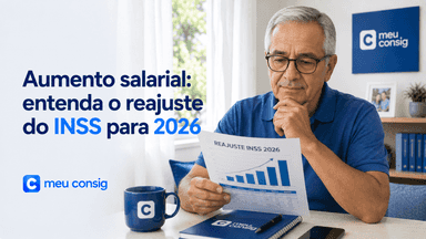 Ilustração sobre aumento salarial: entenda o reajuste do inss para 2026