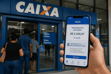 Rede de atendimento Caixa