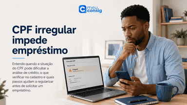 CPF irregular impede empréstimo