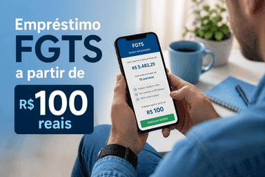 FGTS a partir de 100